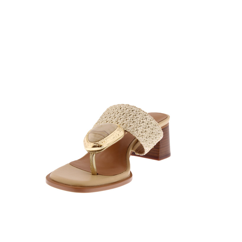 Noa Harmon slippers goud 3