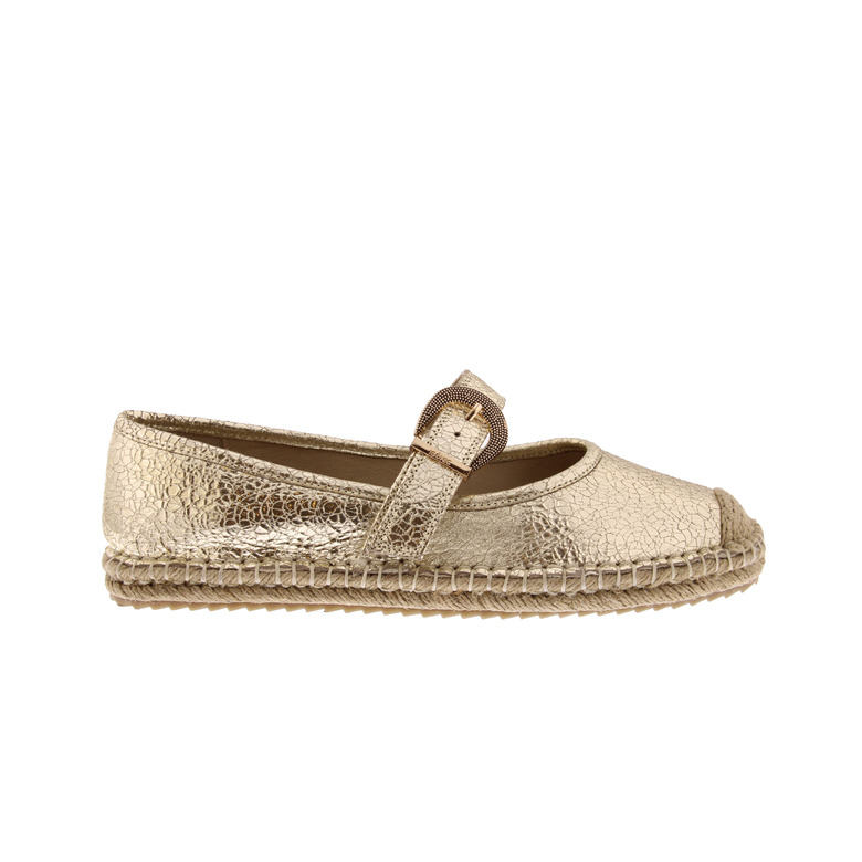 Iqonic espadrilles goud 1