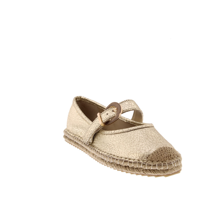 Iqonic espadrilles goud 2