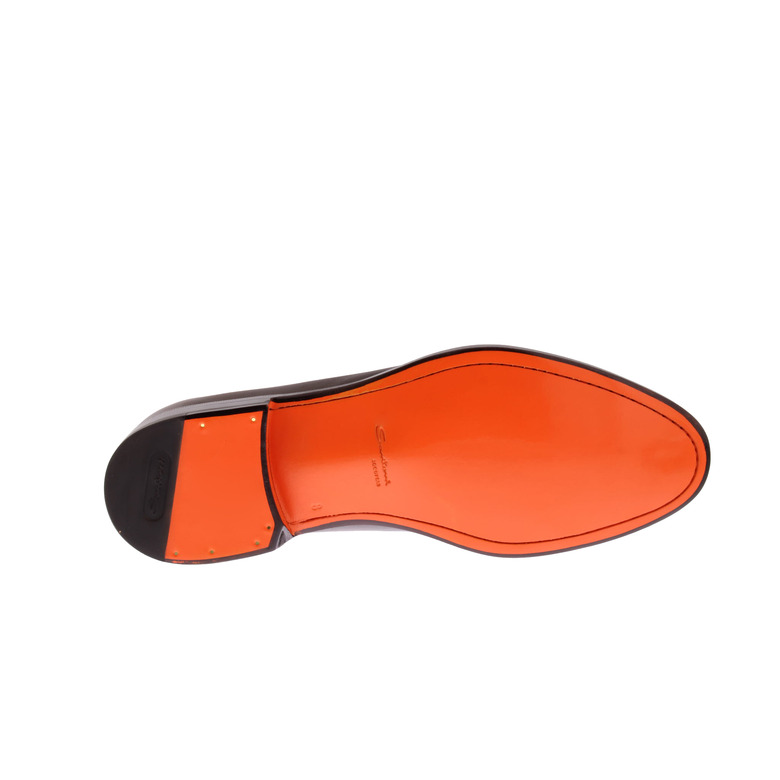 Santoni schnürschuhe braun 5