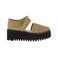 All Black sandalen taupe