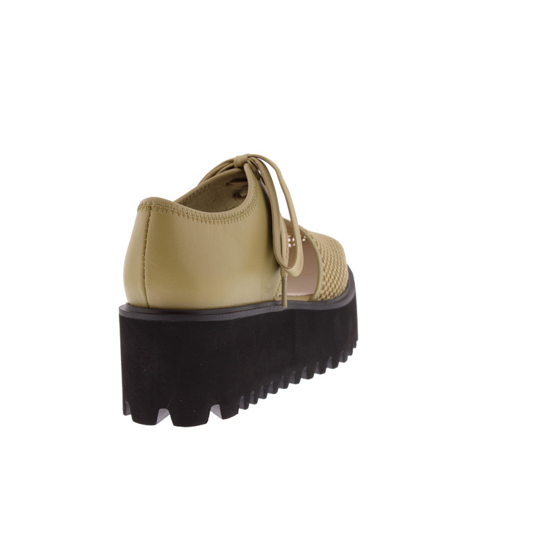 All Black sandalen taupe 4
