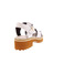 All Black sandalen wit 4