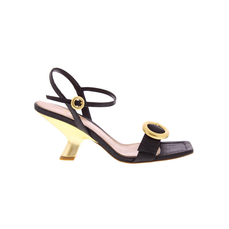 Chantal1962 sandalen zwart 1