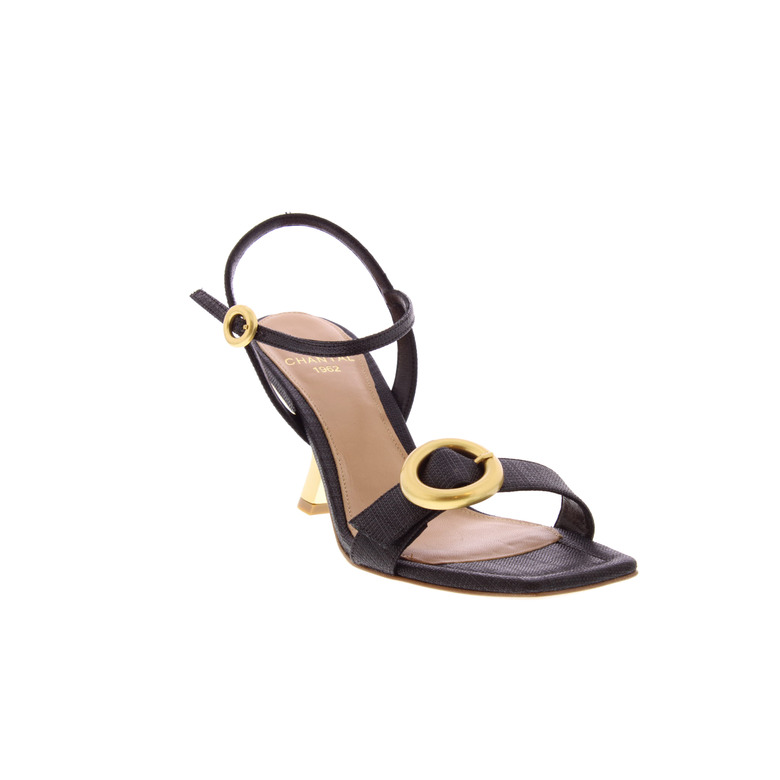 Chantal1962 sandalen zwart 2