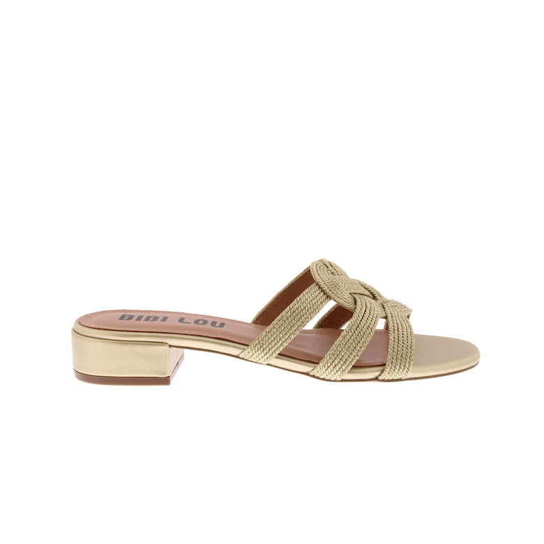 Bibi Lou slippers goud 1