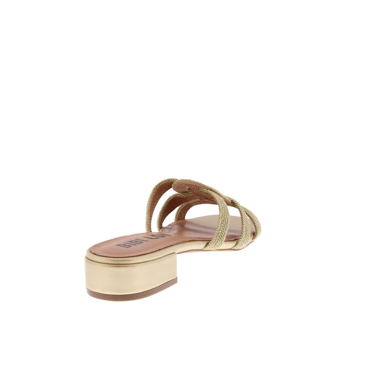 Bibi Lou slippers goud 4