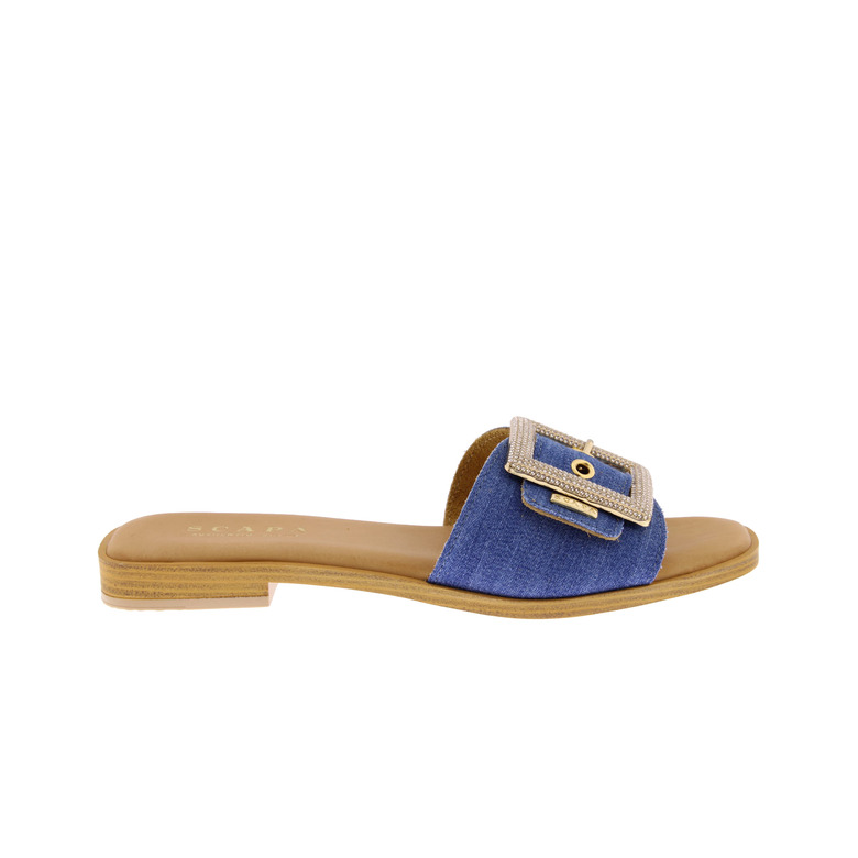 Scapa slippers blauw 1