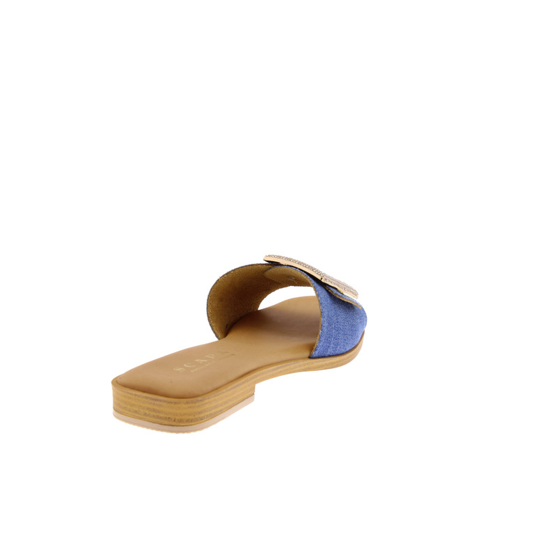 Scapa slippers blauw 4