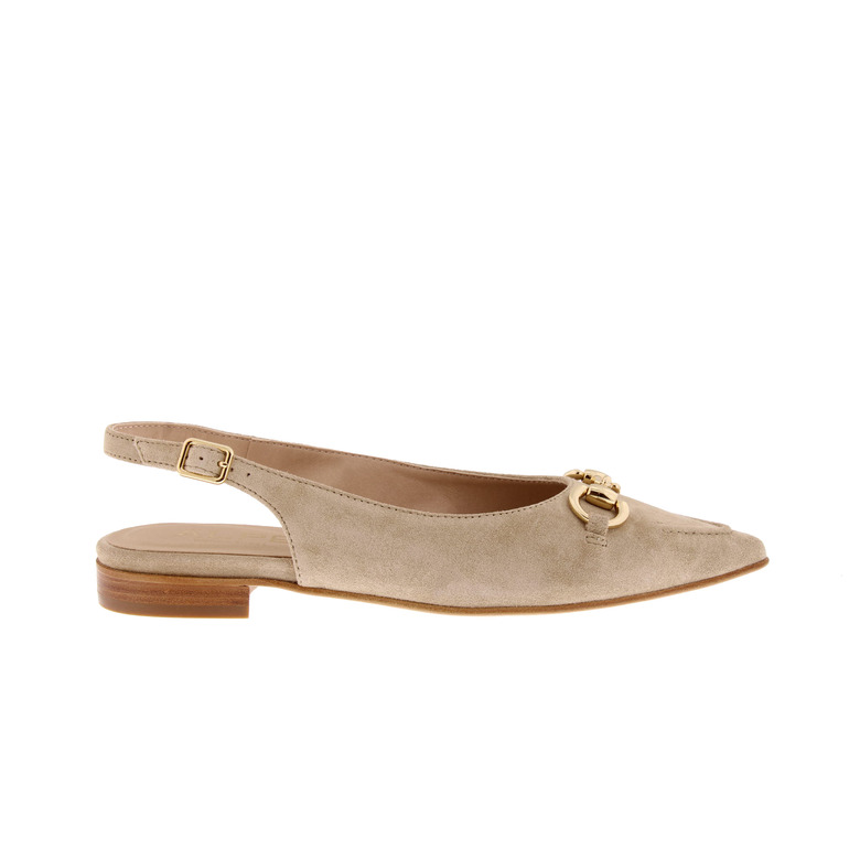 Alpe slingbacks beige 1