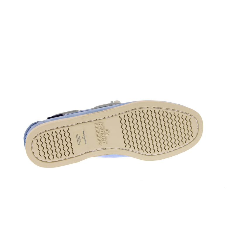 Sebago chaussures bateau bleu 5