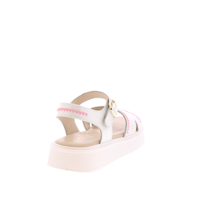 Beberlis sandalen wit 4