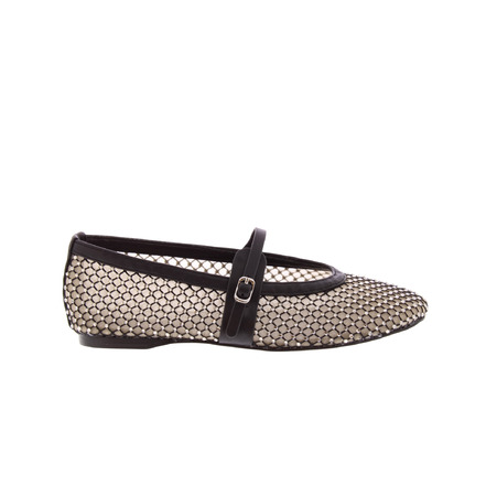 Steve Madden ballerina's zwart