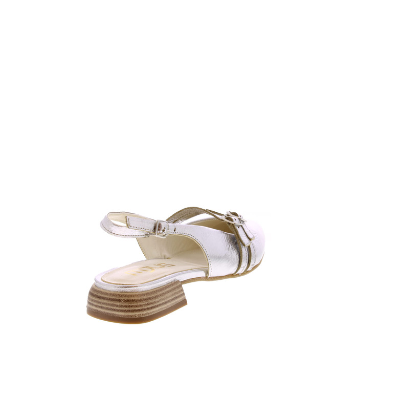 Mjus slingbacks argent 4
