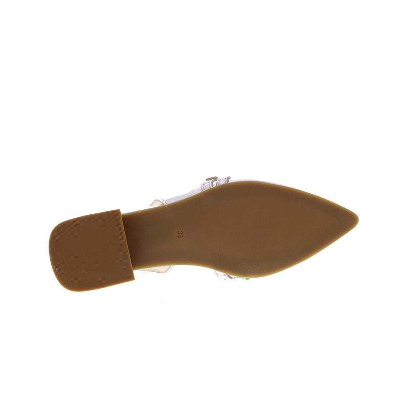 Mjus slingbacks argent 5