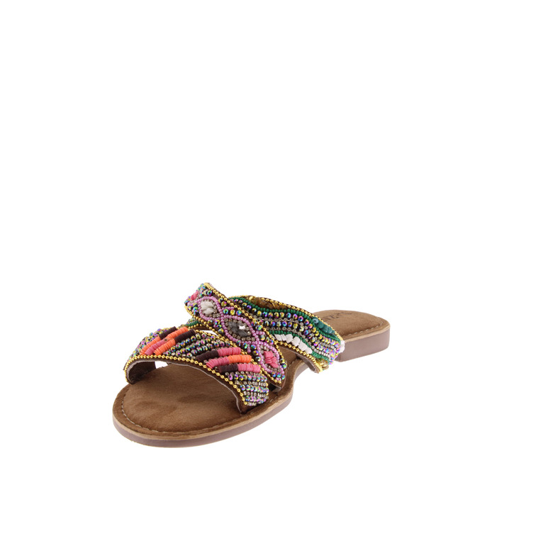 Lazamani slippers multi color 3