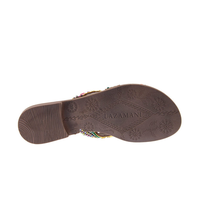 Lazamani slippers multi color 5