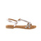 Lazamani sandalen zilver