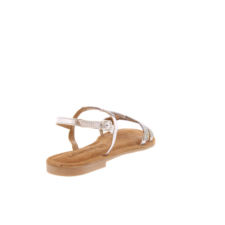 Lazamani sandalen zilver 4