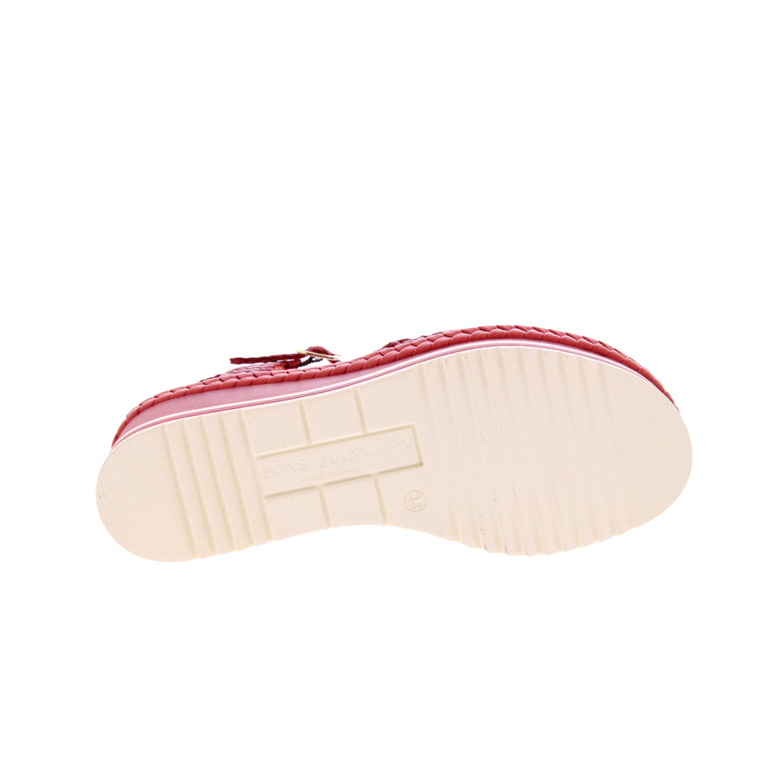 Pons Quintana sandals red 5