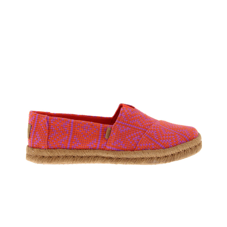 Toms espadrilles rood 1