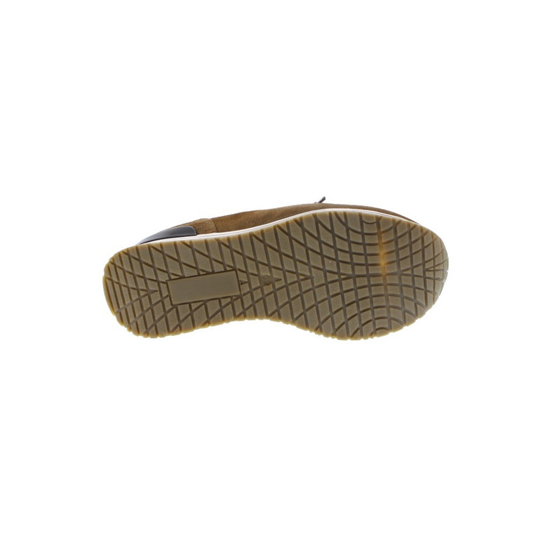 Ninette lage schoenen cognac 5