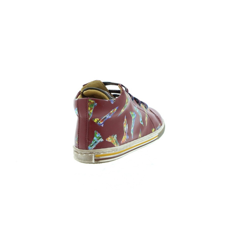 Zecchino D'oro Jongens veterschoenen rood 4