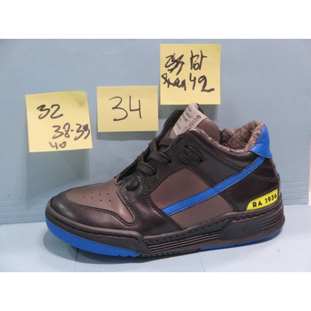 Rondinella Jongens hoge schoenen zwart