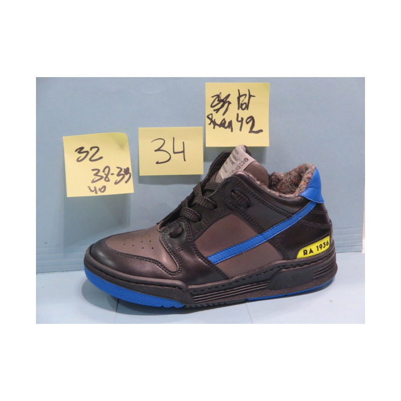 Rondinella Jongens hoge schoenen zwart