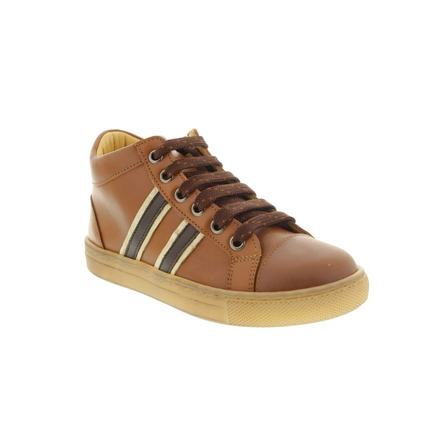 Zecchino D'oro Jongens hoge schoenen cognac