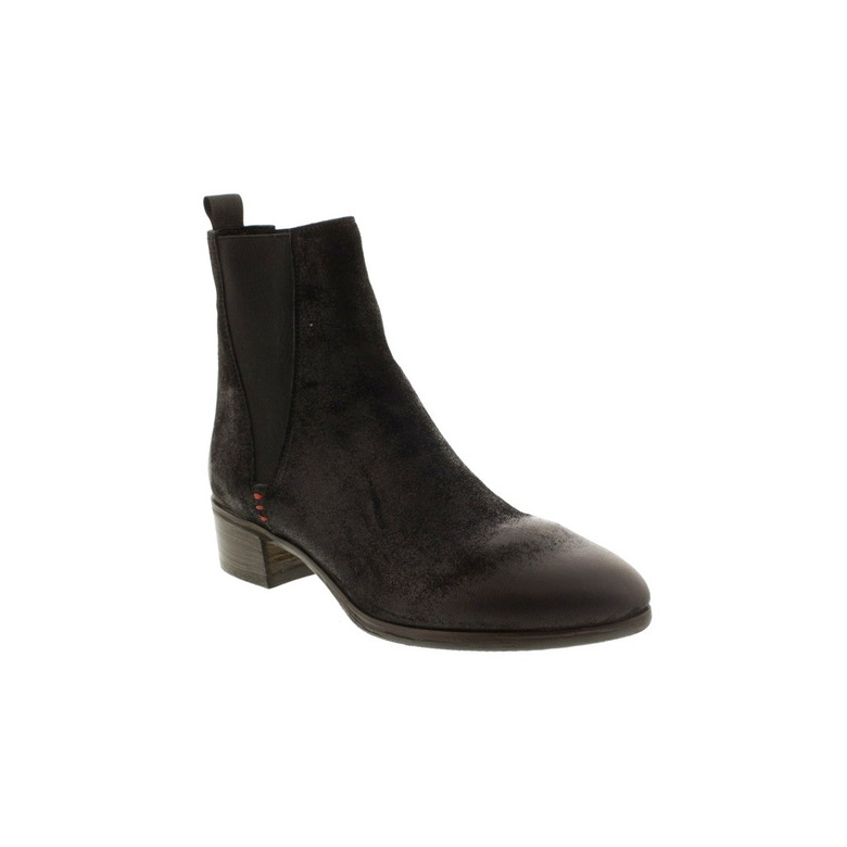 Poesie Veneziane enkellaarsjes zwart 2