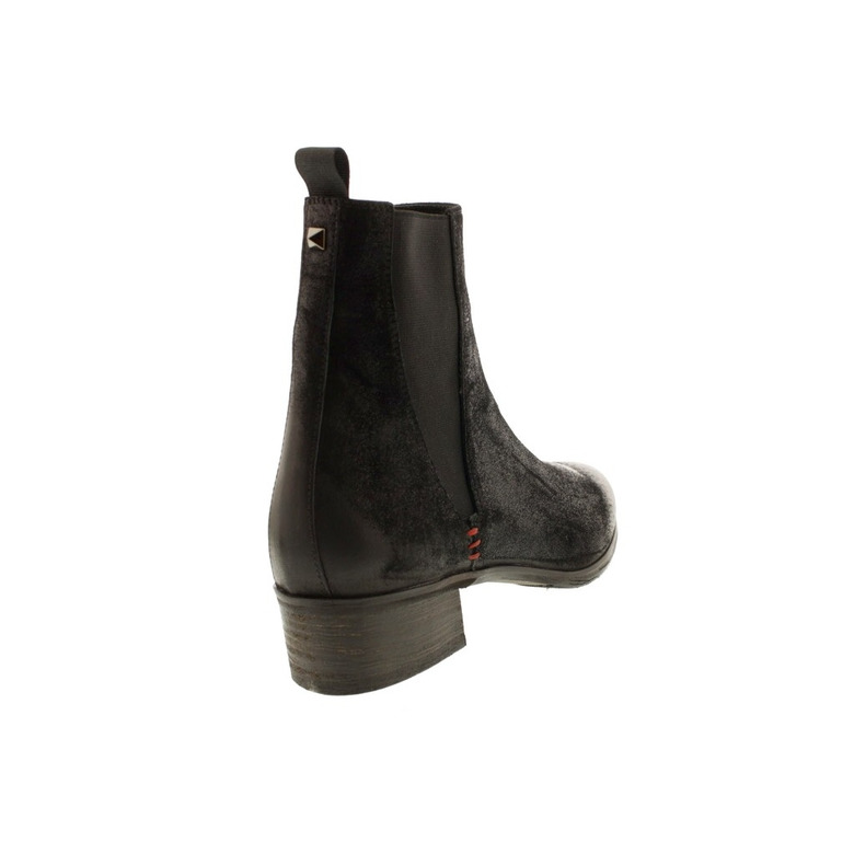 Poesie Veneziane enkellaarsjes zwart 4