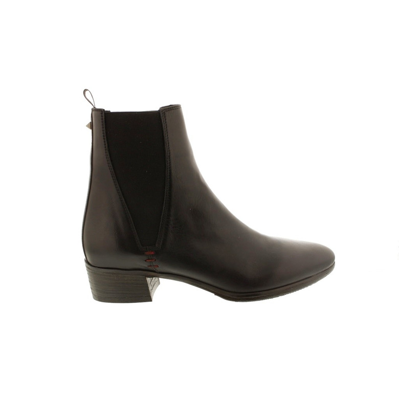 Poesie Veneziane enkellaarsjes zwart 1