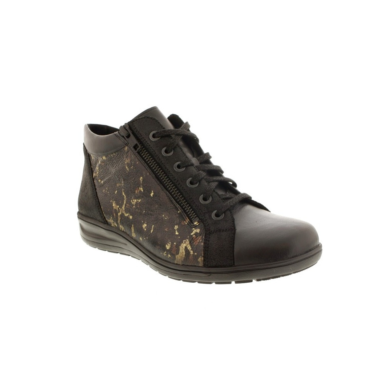 Solidus veterschoenen zwart 2