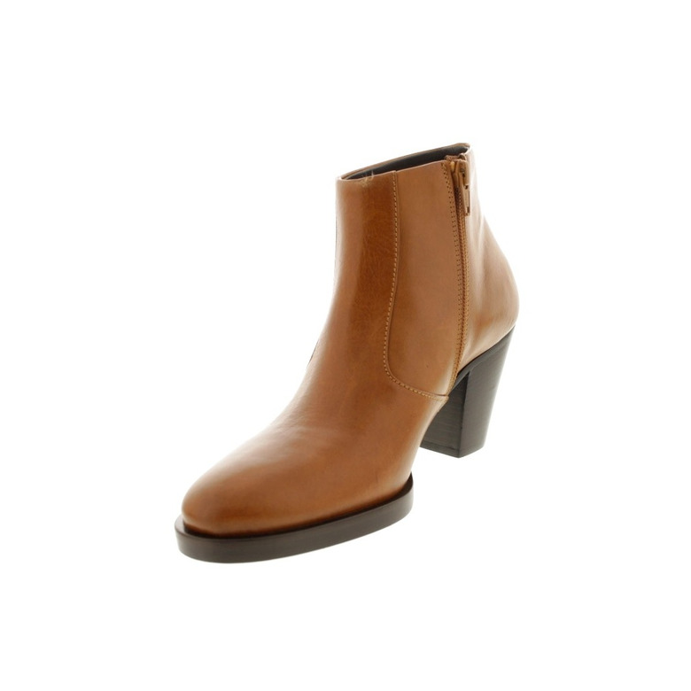 A.f.vandevorst enkellaarsjes cognac 3