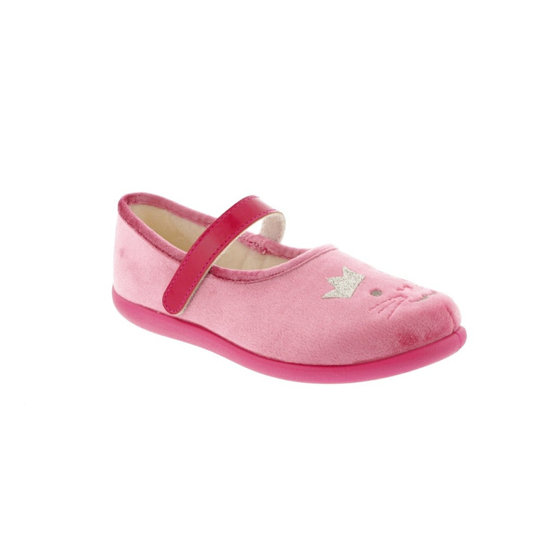 Bellamy pantoffels fuchsia 2