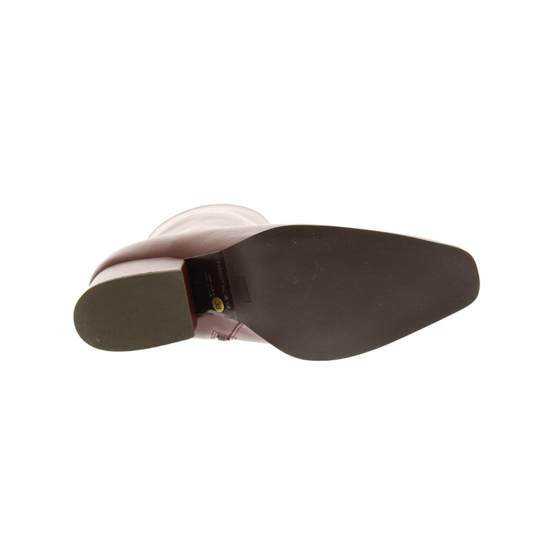 Christian Wijnants enkellaarsjes bordeaux 5