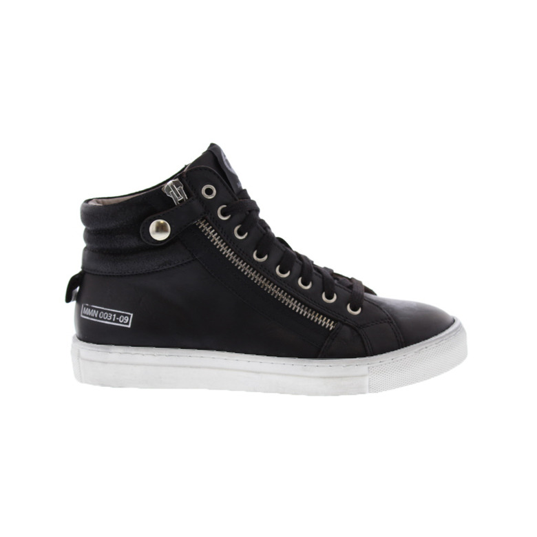 Momino hoge schoenen zwart 1