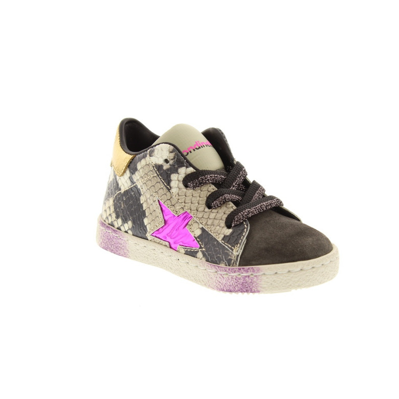 Rondinella veterschoenen grijs 2