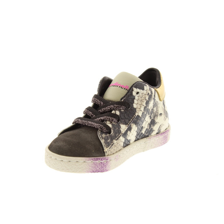 Rondinella veterschoenen grijs 3