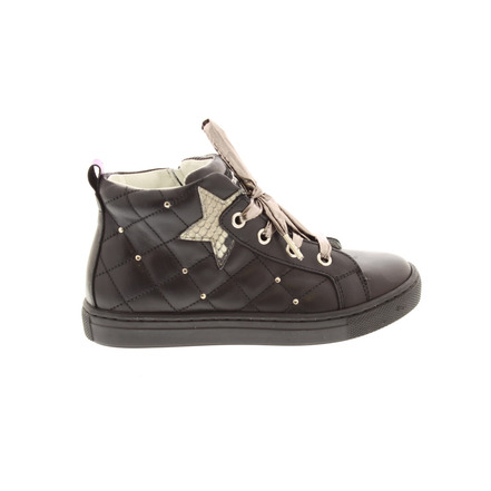 Rondinella hoge schoenen zwart