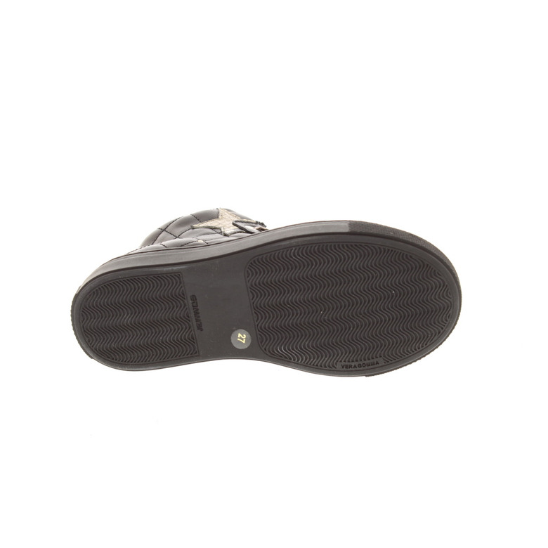 Rondinella hoge schoenen zwart 5