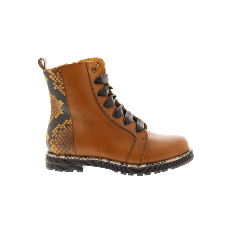 Rondinella hoge schoenen cognac