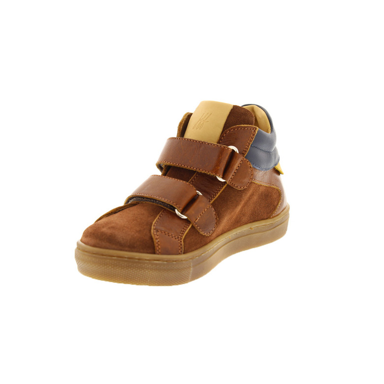 Jff veterschoenen cognac 3