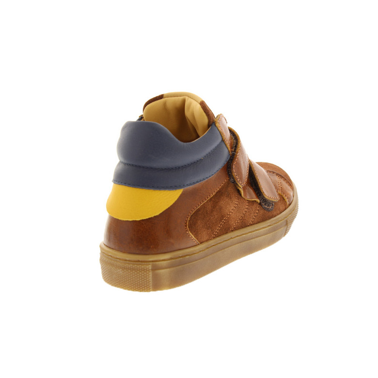 Jff veterschoenen cognac 4