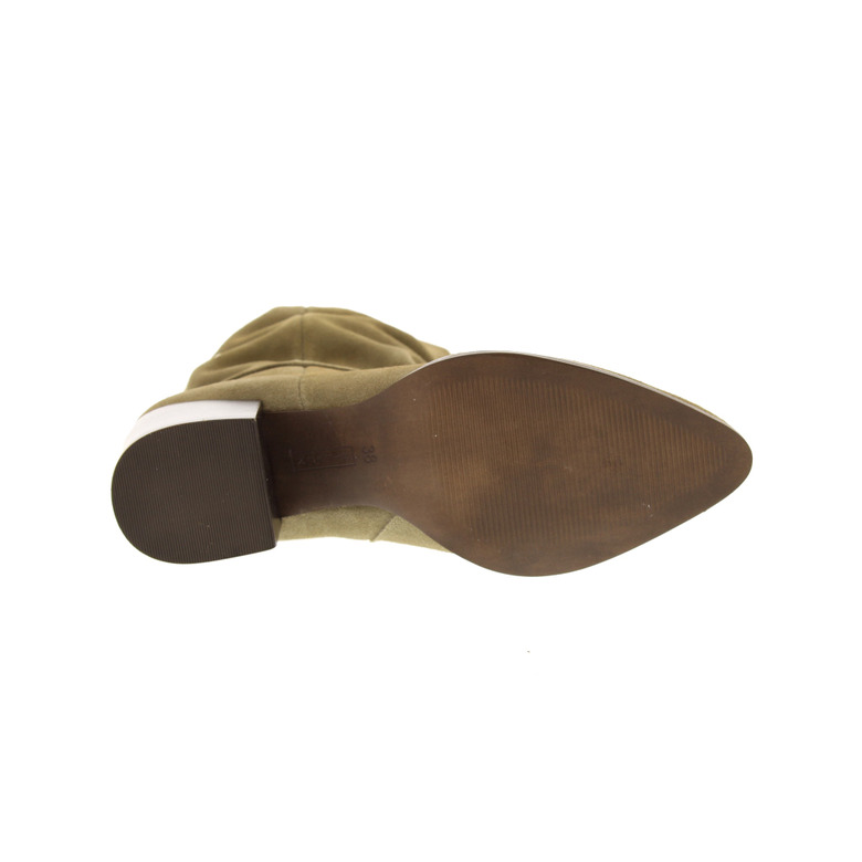 Steven New York enkellaarsjes beige 5