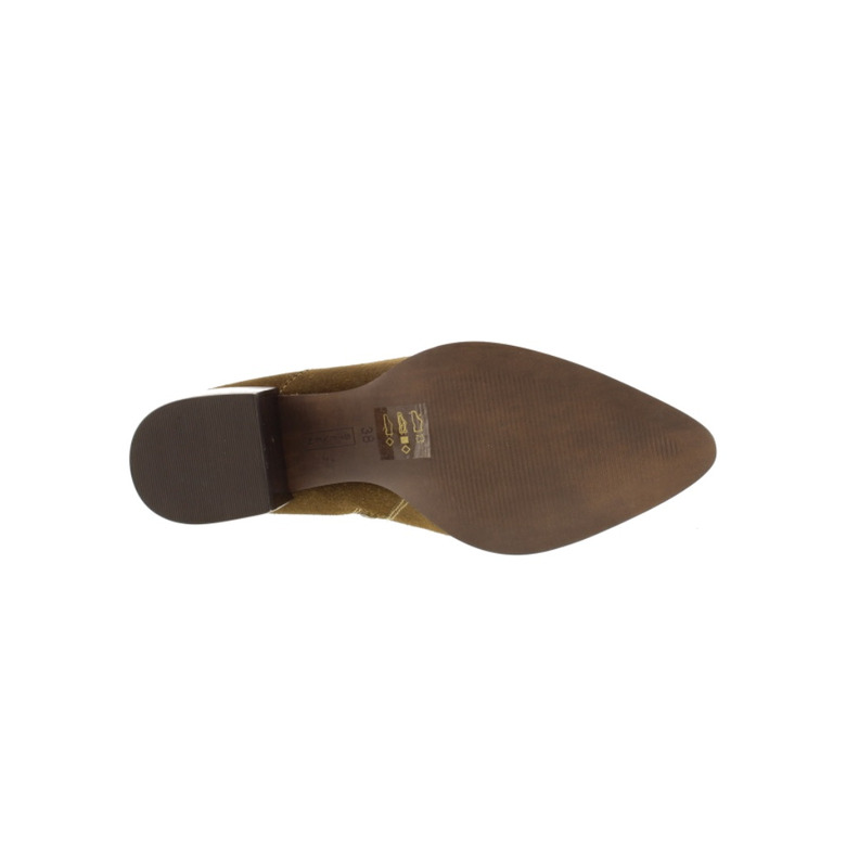 Steven New York enkellaarsjes bruin 5