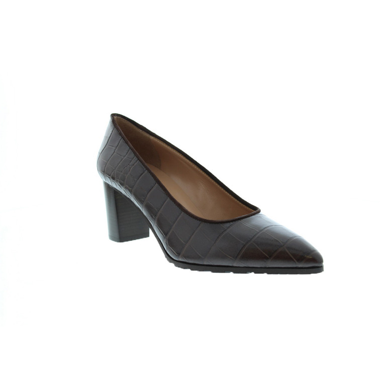 Alba Teci Martina pumps bruin 2