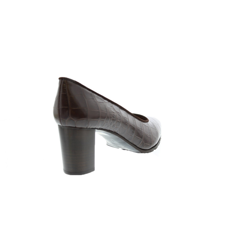 Alba Teci Martina pumps bruin 4