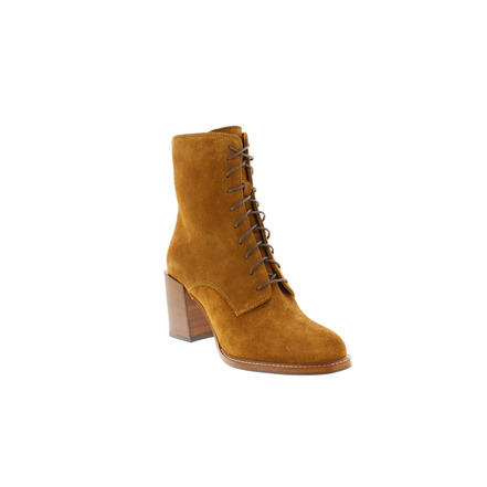 Atelier.04 veterschoenen cognac